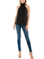 Sleeveless High Tie Neck Top - Charming Charlie