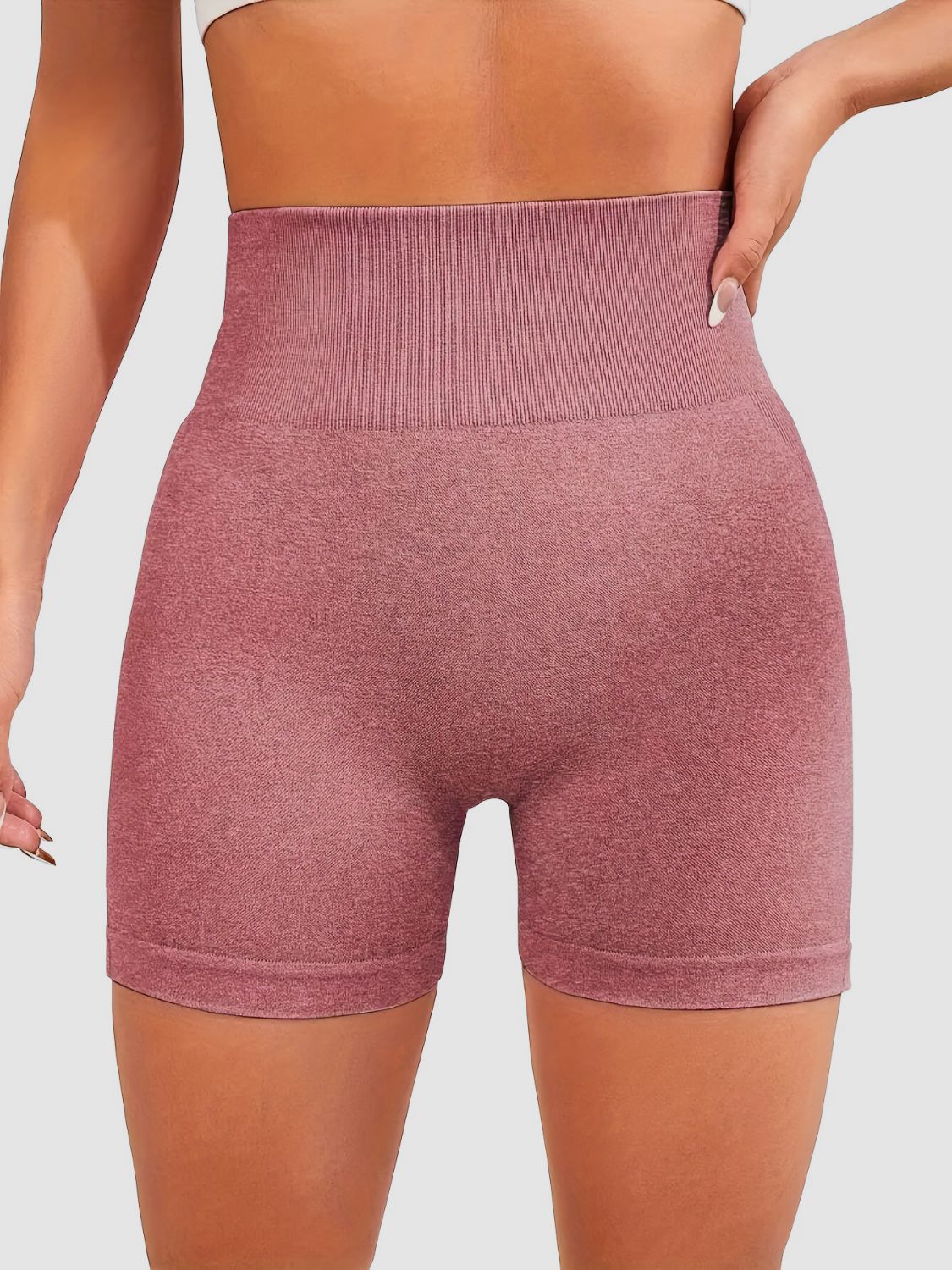 High Waist Active Shorts - Charming Charlie Main image