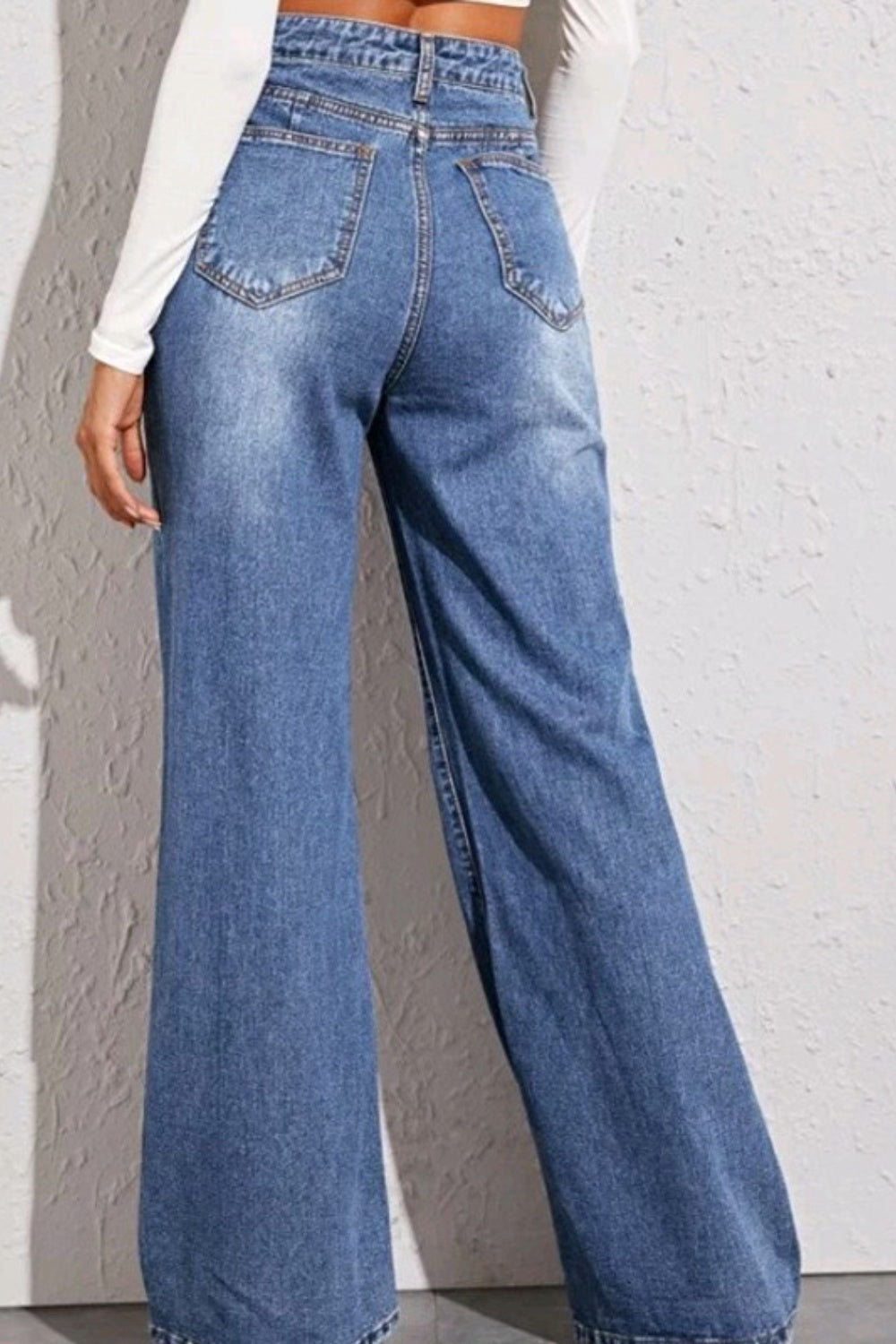 High Waist Wide Leg Jeans Secondary image