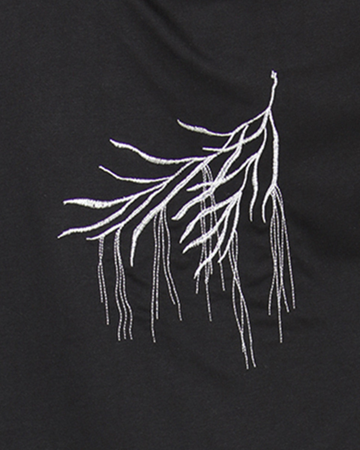 Women's Hooded Cotton Blend Cape with Tie Detail and Embroidery - Charming Charlie