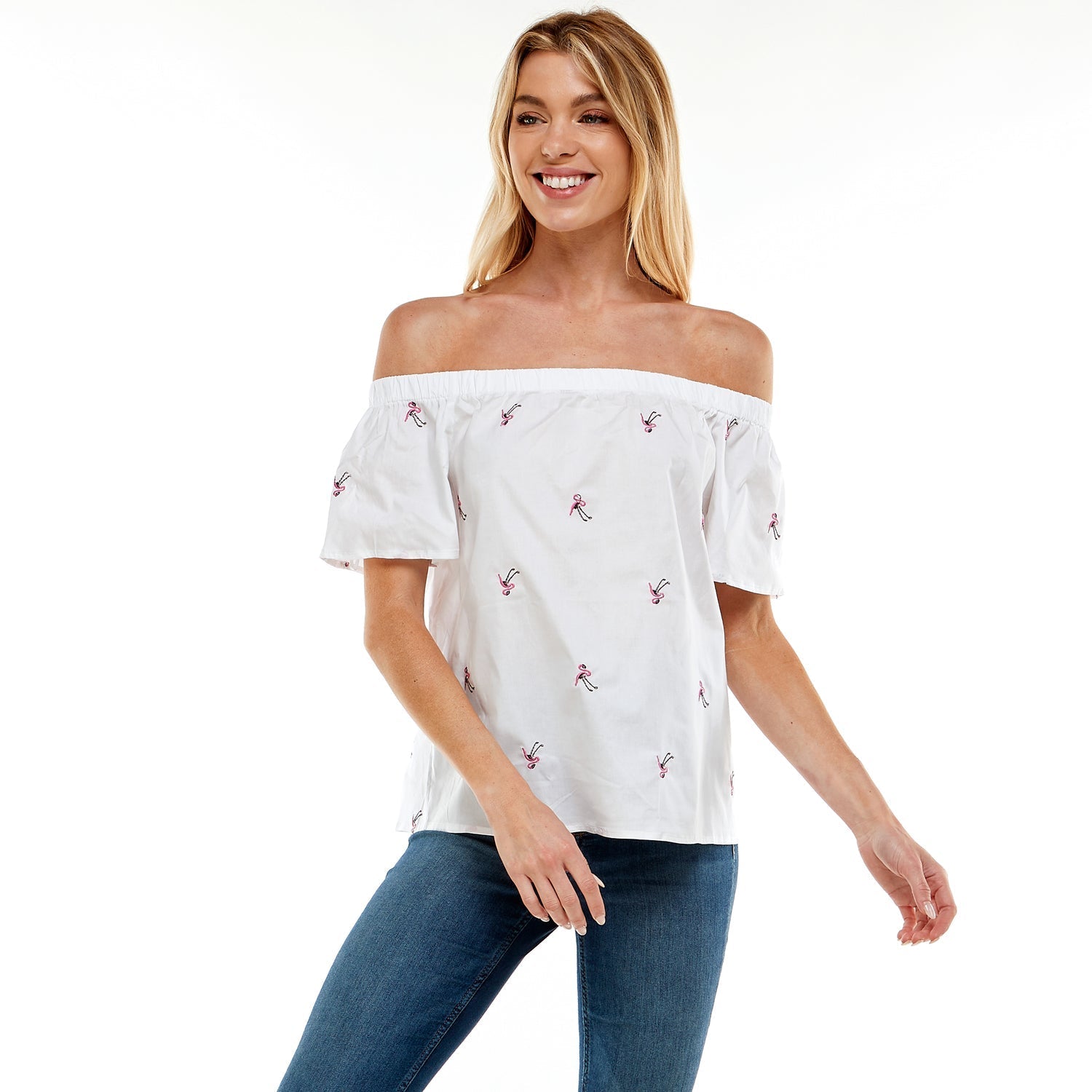 Off the Shoulder Blouse - Charming Charlie Main image