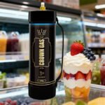 Crown Gas Blueberry Flavor Cream Can 2000g - Image 3