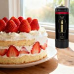 Crown Gas Strawberry Flavor Cream Can 380g - Image 3