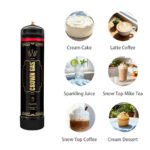 Crown Gas Strawberry Flavor Cream Can 640g - Image 6