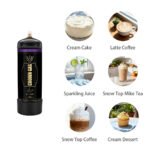 Crown Gas White Gummy Flavor Cream Can 380g - Image 6