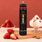 Crown Gas Strawberry Flavor Cream Can 640g - Image 5